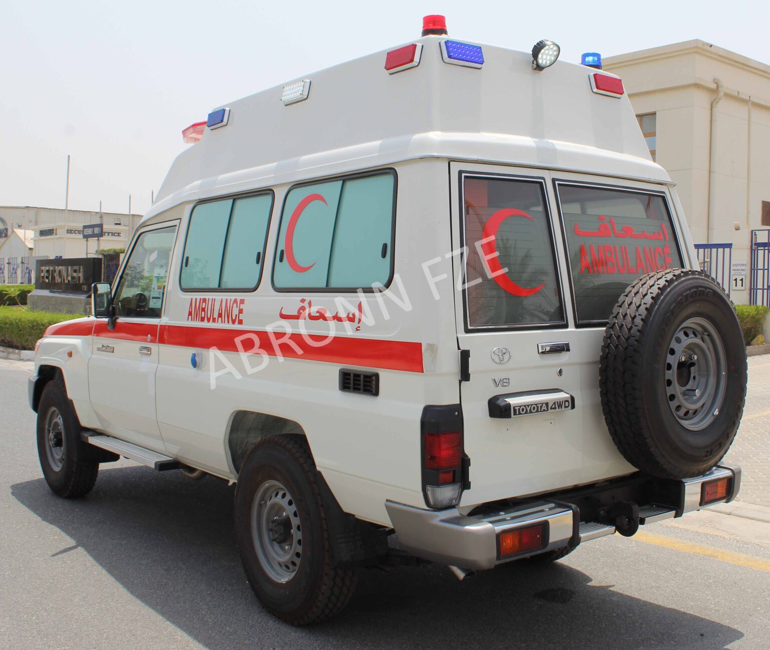 Toyota Land Cruiser Hardtop Extended Roof Ambulance Abronn