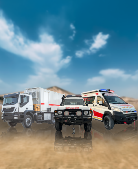 Abronn FZE ambulances and mobile clinics services