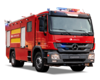 Mercedes Fire Truck